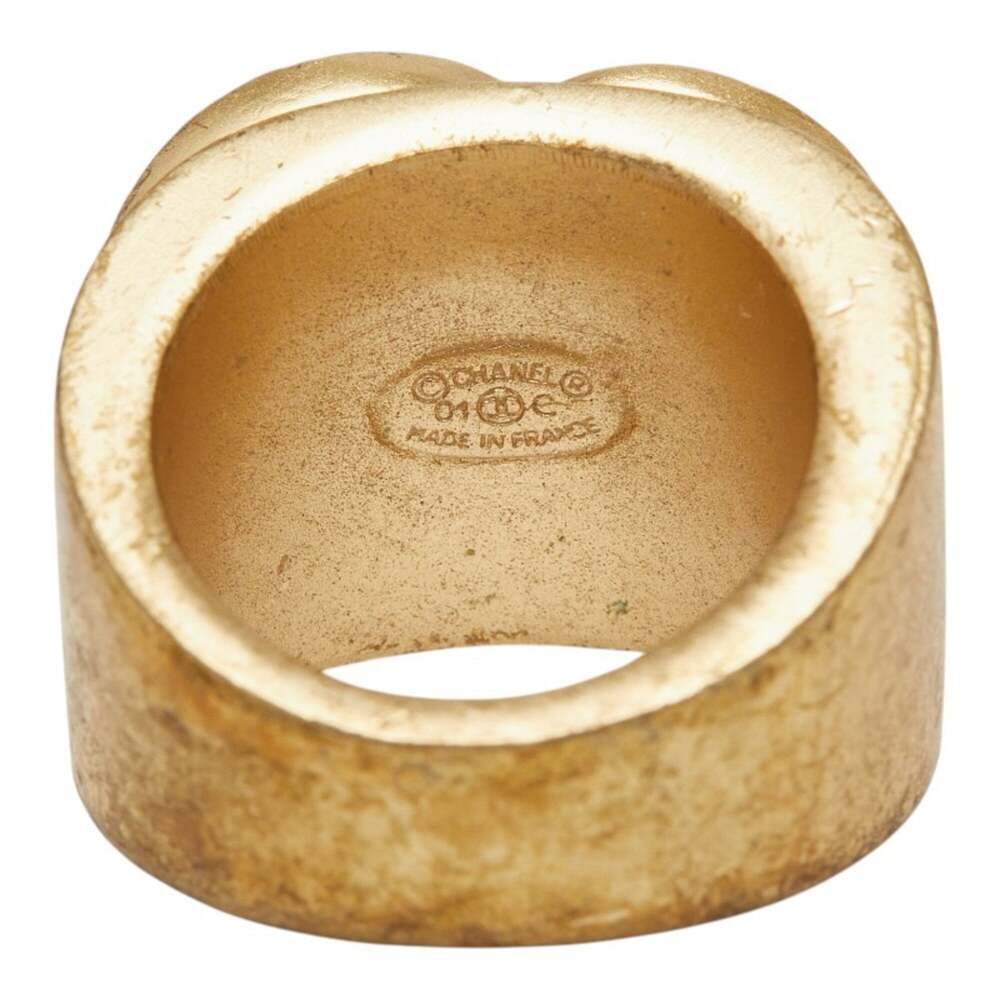 Chanel Cc Logo Ring Metal #266453C65B - Picture 6 of 6